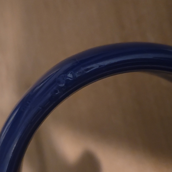 Y2K Blue Plastic Bracelet - Picture 5 of 7
